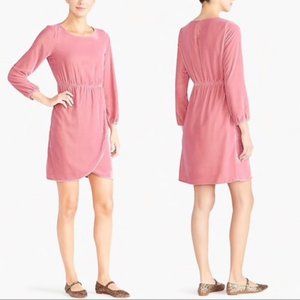 J.CREW Factor: Velvet Tulip-Hem Dress